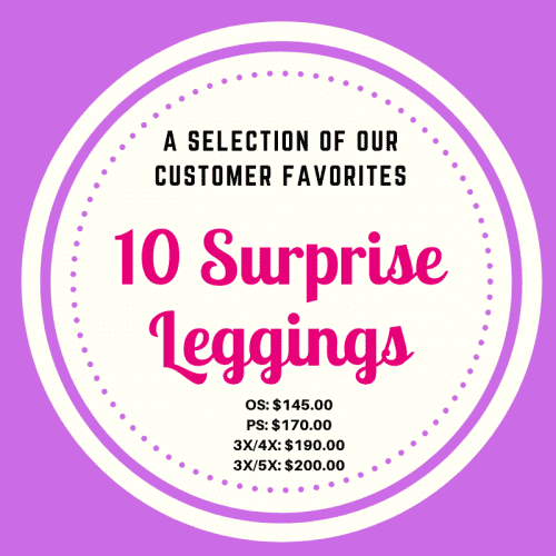 Surprise Bundle - 10 Adult Leggings